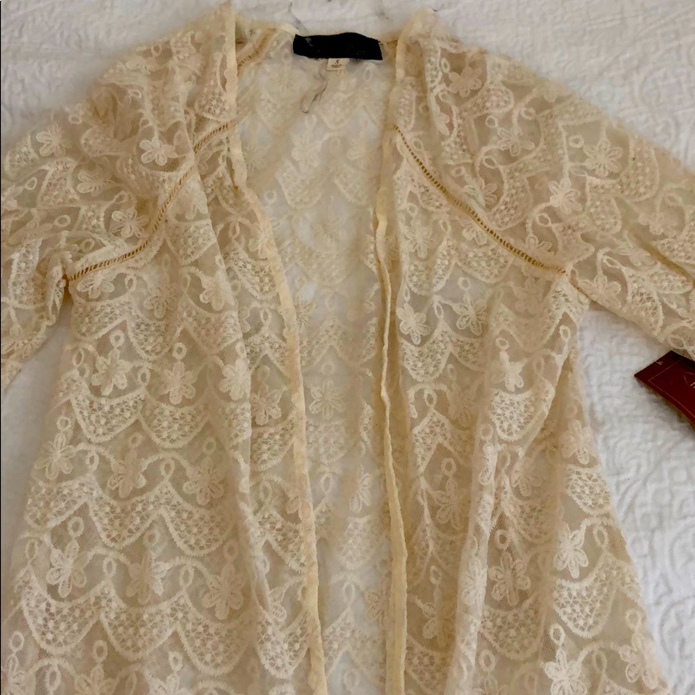 Lace Coverup/ Lace Kimono